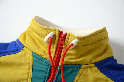 Sweatshirt à Couleurs Contrastés